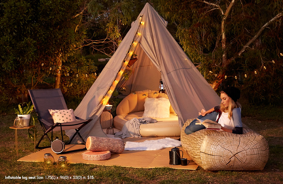 turn-camping-into-glamping - Kmart