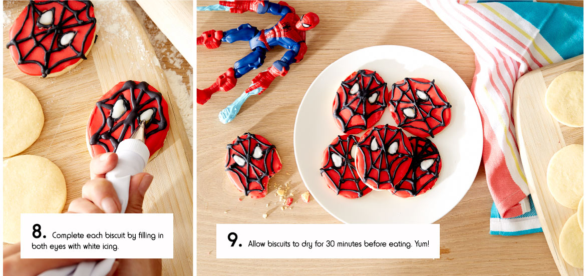 howtomakespidermanbiscuits Kmart