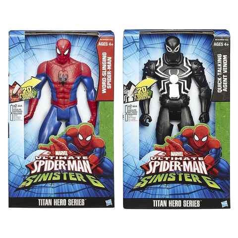 Marvel Ultimate Spider Man Vs The Sinister Titan Hero Series Assorted Kmart