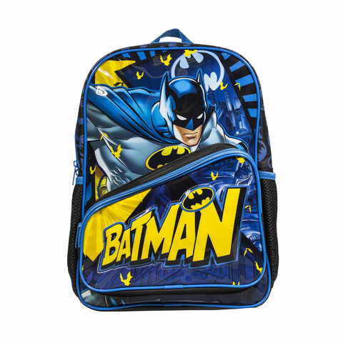 batman backpack set