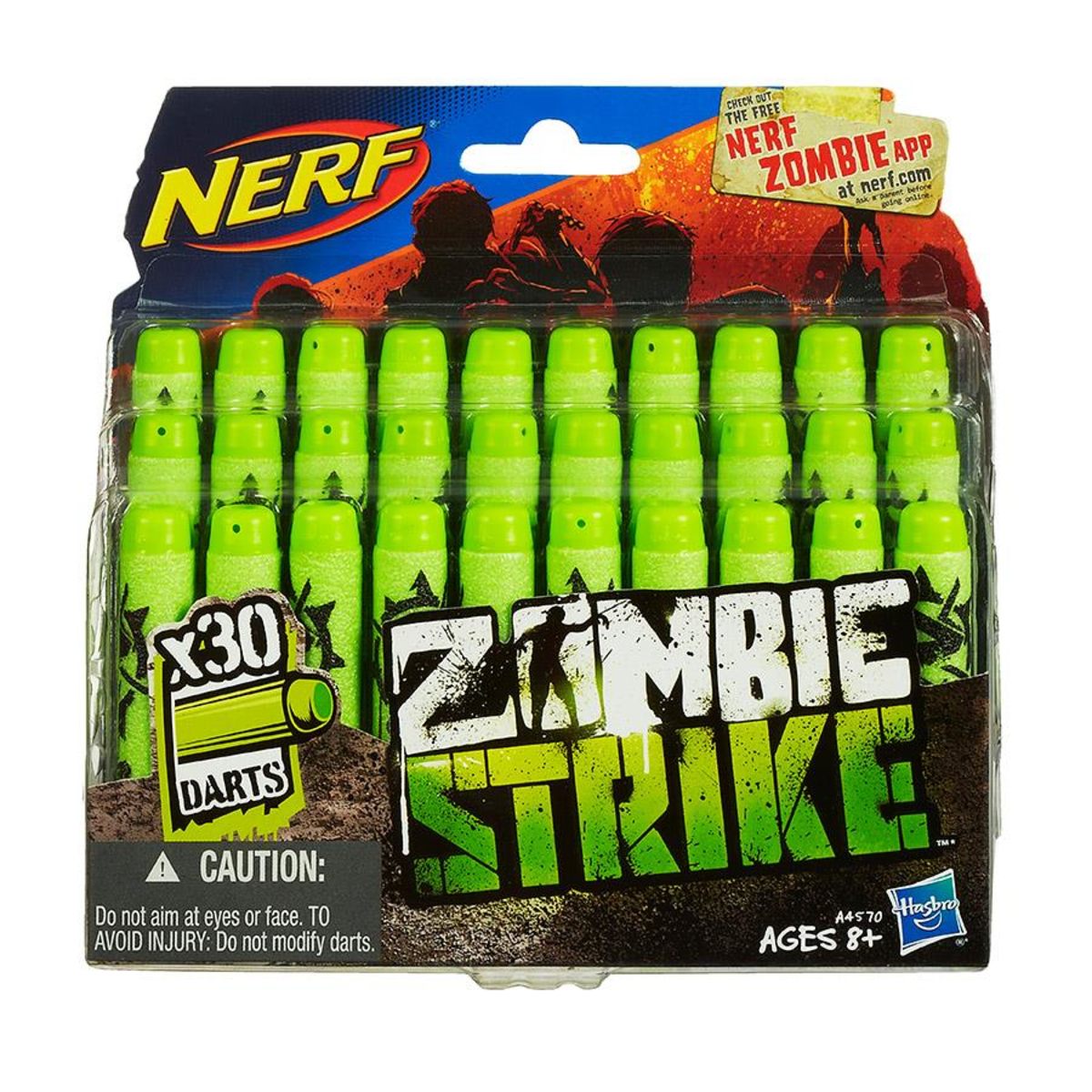 Nerf Zombie Strike Pack Of 30 Darts Kmart