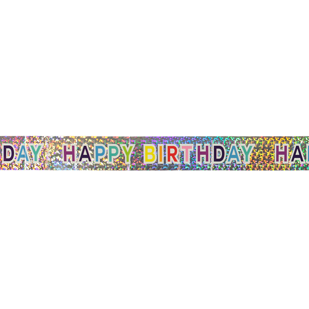 Happy Birthday Foil Banner 