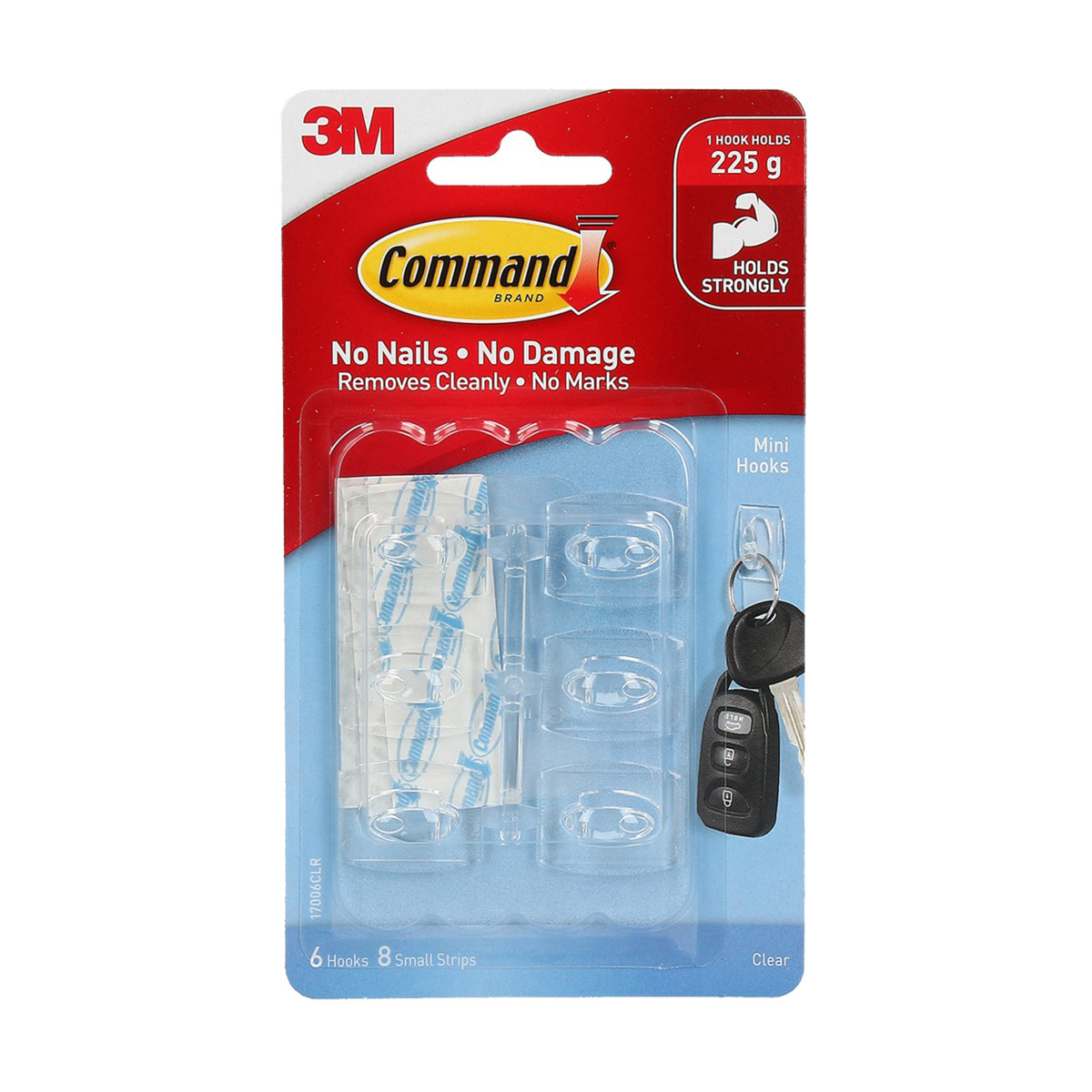 Command Mini Clear Hooks Kmart