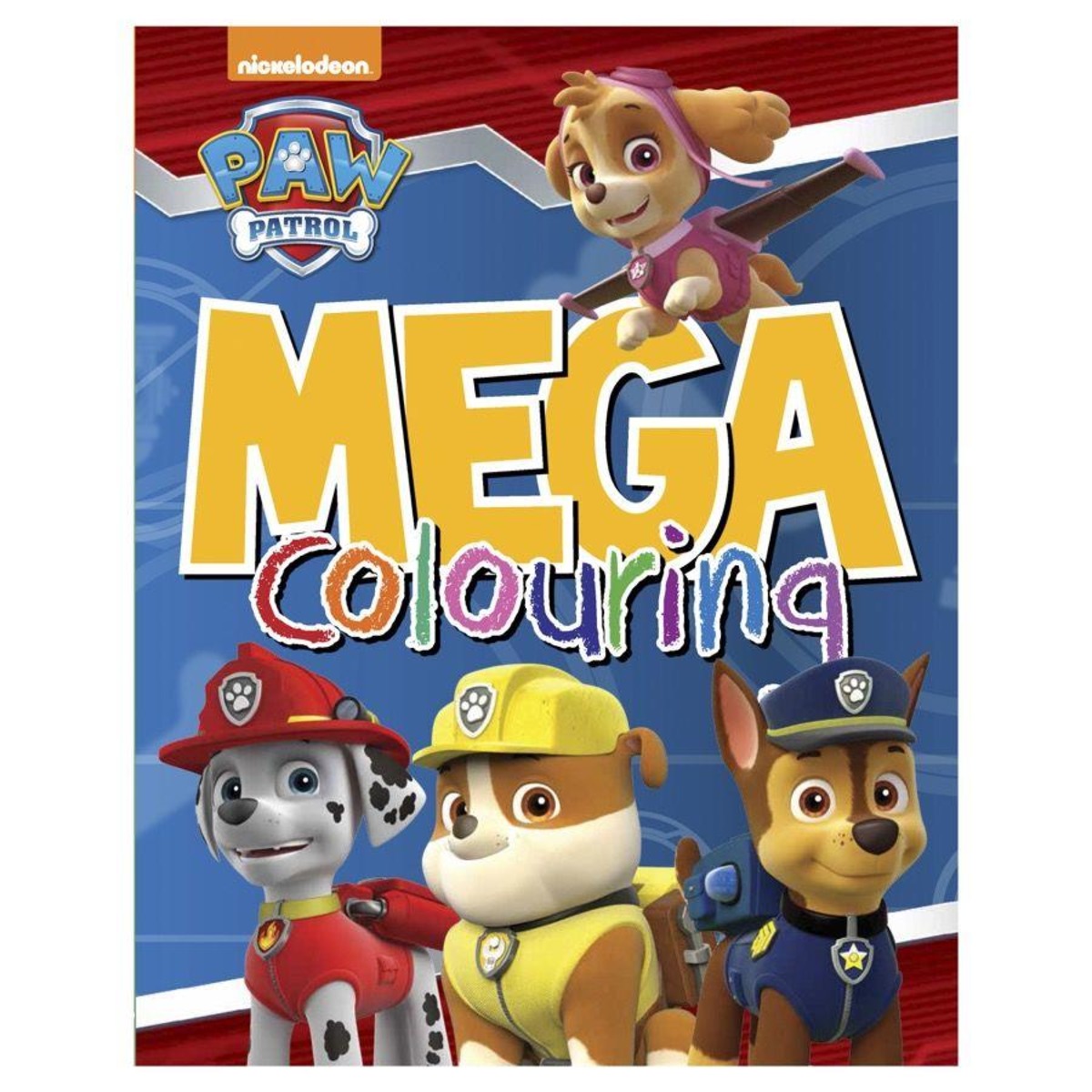 Paw Patrol Mega Colouring Book Kmart