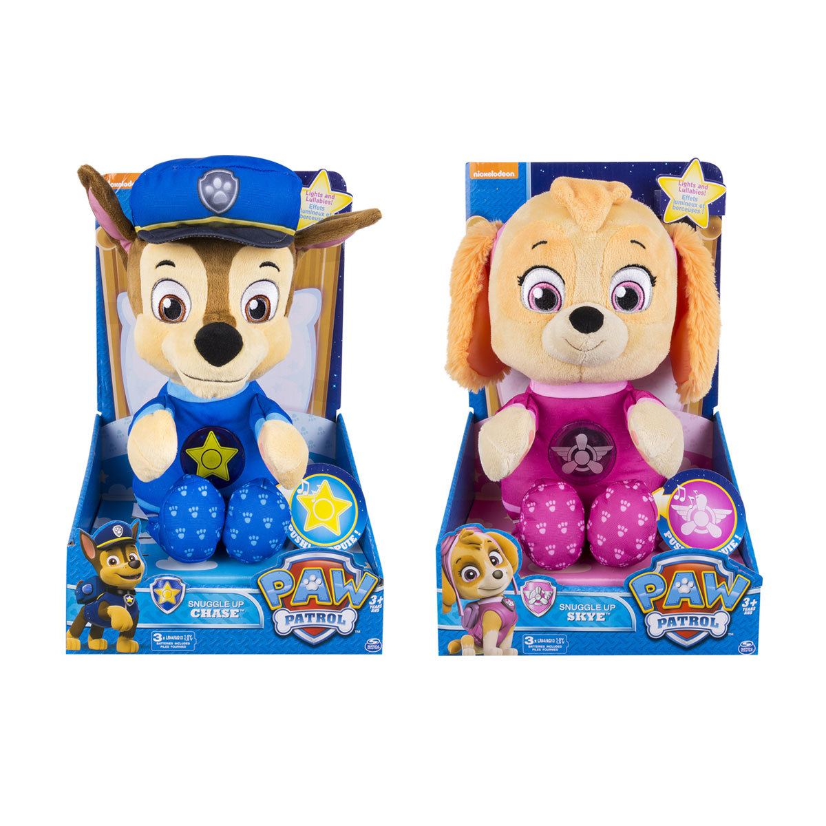 paw patrol snuggle up chase