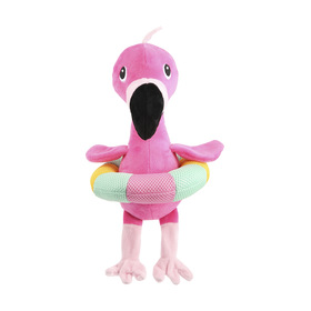 rainbow flamingo plush