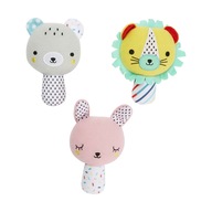 Animal Friends Plush Rattle - Assorted*