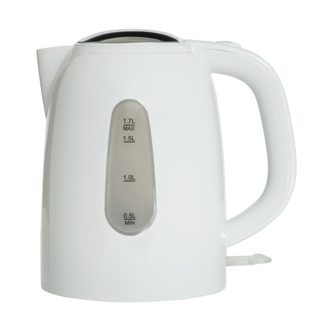 1.7L Plastic Kettle - White | Kmart