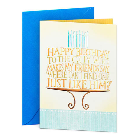 Hallmark Birthday Card for Him | Kmart