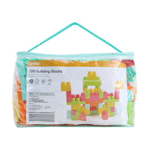 100 Piece Block Bag | Kmart