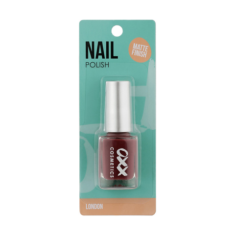 Oxx Matte Finish Nail Polish London 12ml Kmart