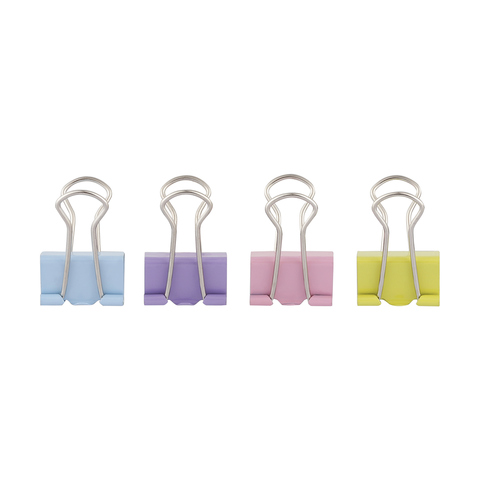 Colour Binder Clips 19mm 20 Pack | Kmart