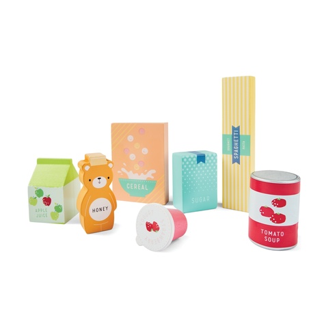 kmart wooden play food