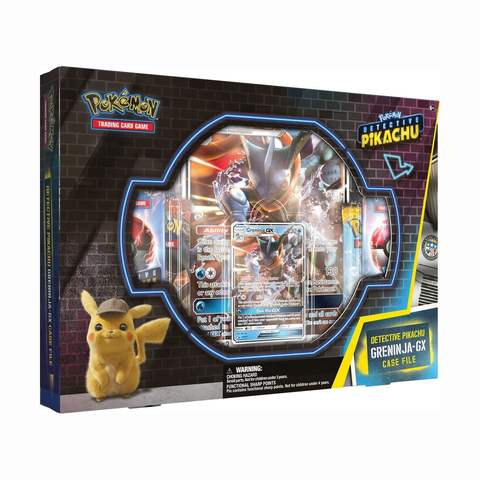 Pokemon Detective Pikachu Greninja Gx Case File Trading Card Game