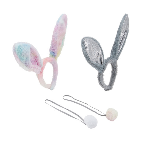 Bunny Ears Tail Assorted Kmart - white bunny tail roblox