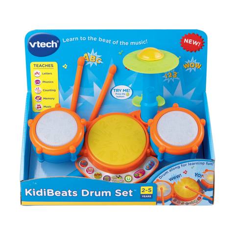 Vtech Kidibeats Drum Set Kmart - drum set roblox