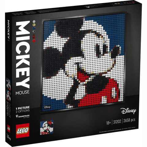 Lego Art Disney S Mickey Mouse 31202 Kmart