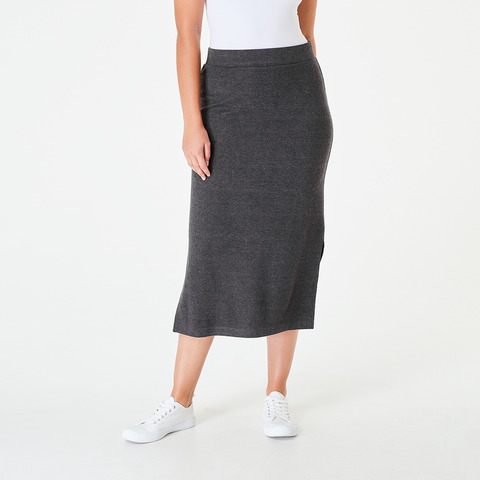 Knit Split Skirt - Kmart