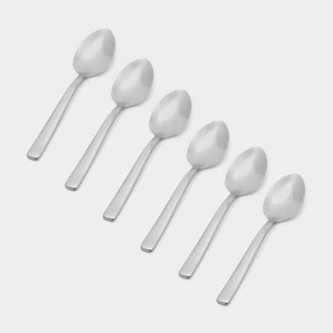 Set Of 6 Hawthorne Heavy Gauge Teaspoons