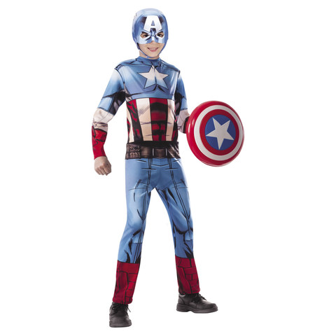 Avengers Captain America Costume Ages 3 5 Kmart - captain america classic roblox