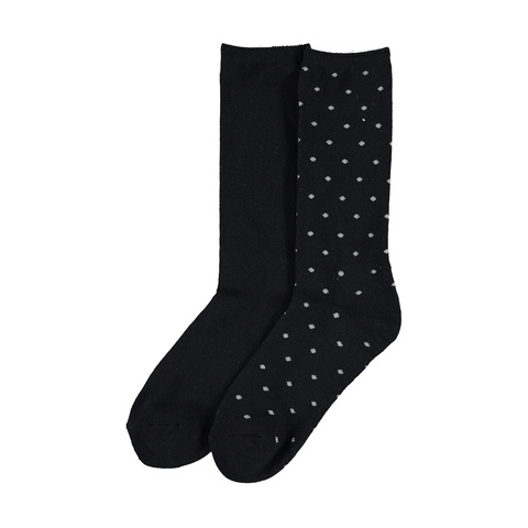 2 Pack Comfort Crew Socks | Kmart