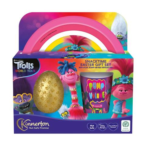 Kinnerton Dreamworks Trolls World Tour Snacktime Easter Gift Set - how to sell free shirts on roblox dreamworks