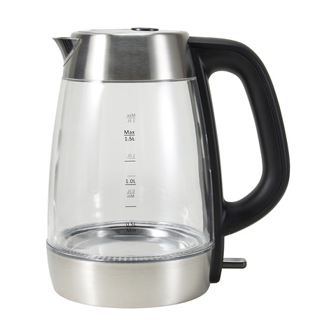 1.5L Clear Kettle | Kmart