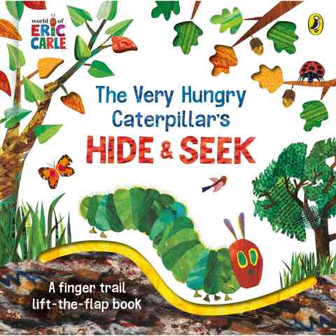 The Very Hungry Caterpillar S Hide And Seek By Eric Carle Book Kmart - a very hungry pikachu t shirt roblox