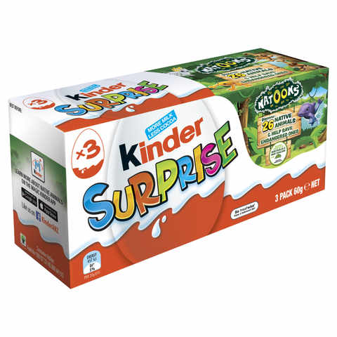 kinder joy 3 pack