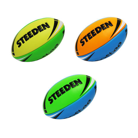 Steeden Rugby Softee Ball Assorted Kmart - sim rugby roblox