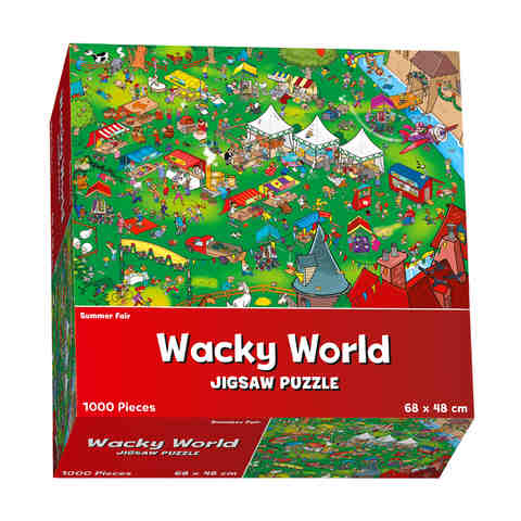 Wacky World Jigsaw Puzzle - Assorted* | Kmart