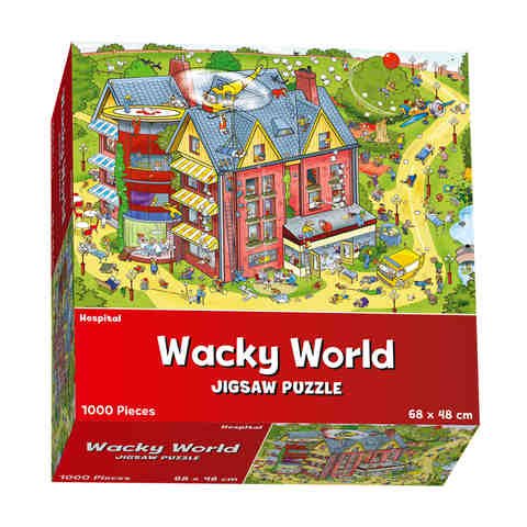 Wacky World Jigsaw Puzzle - Assorted | Kmart