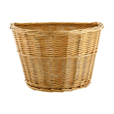 small wicker bike basket