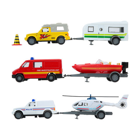 Diecast Vehicle Trailer Set Assorted Kmart - roblox toys trailer
