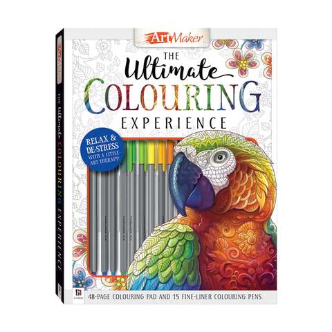 Download The Ultimate Colouring Experience Activity Book | Kmart