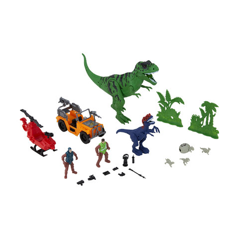 dinosaur attack playset