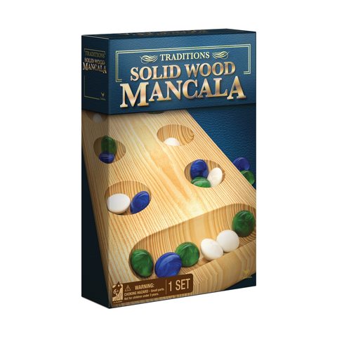 Solid Wood Mancala Game Kmart