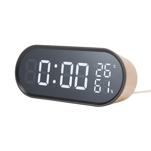 Clock Radio Wood Look - Kmart