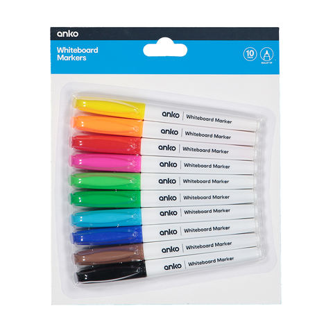 10 Pack Whiteboard Markers