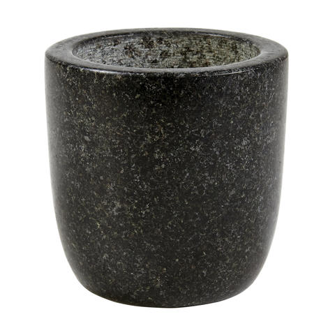 Stone Pot - Black | Kmart