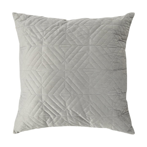 Quilted Cushion - Lead | Kmart