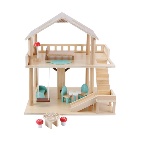 wooden treehouse toy