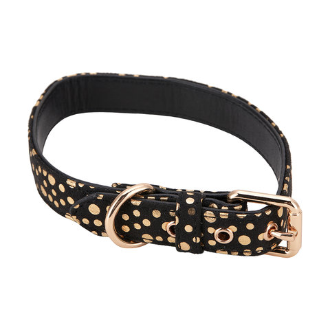 Dog Collar Gold Dot Medium Kmart - black dog collar roblox