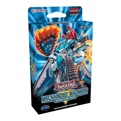 Konami Yu Gi Oh Trading Card Game Mechanized Madness Structure Deck Kmart - a roblox card made by me experimental cards yugioh card