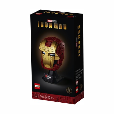 Lego Marvel Avengers Movie 4 Iron Man Helmet 76165 Kmart - me transformo en iron man en roblox youtube