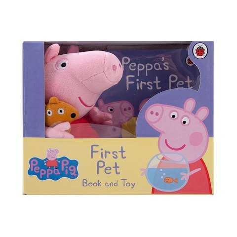 Peppa Pig First Pet Book And Toy Kmart - i want a hippopotamus for christmas roblox