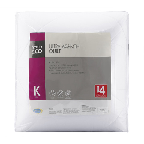 Ultra Warmth Quilt - King Bed | Kmart