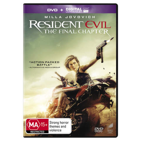 Resident Evil: The Final Chapter - DVD | Kmart