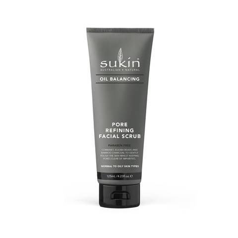 Sukin Oil Balancing Plus Charcoal Pore Refining Facial Scrub 125ml Kmart - ice refiner roblox
