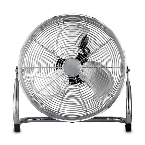 40cm High Velocity Chrome Metal Fan Kmart